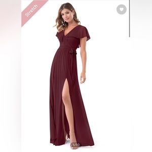 Azazie | Style: Jael | Cabernet / A8